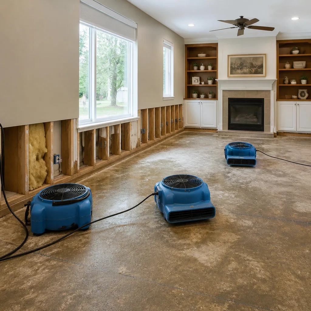Water damage drying