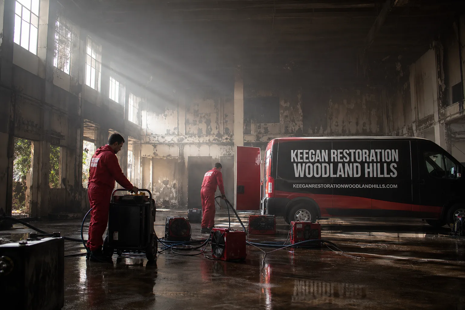 Keegan Restoration Woodland Hills damage restoration team